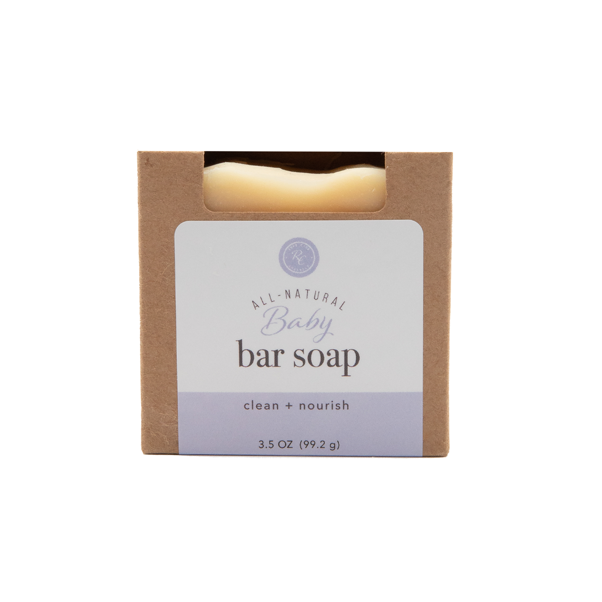 UNSCENTED BABY BAR SOAP 3.5 OZ Rowe Casa Organics