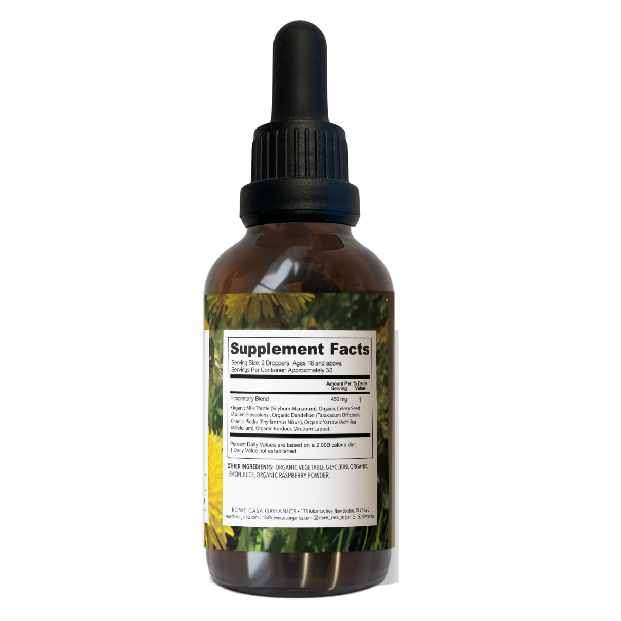 LIVER SUPPORT TINCTURE | 2 OZ